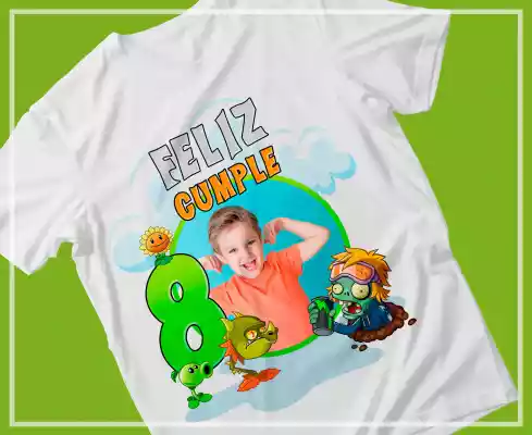 vectores plantilas PLANTS VS ZOMBIES,CUMPLEAñOS,NIñO,NIÑA,FESTIVIDAD,MARCO FOTO,